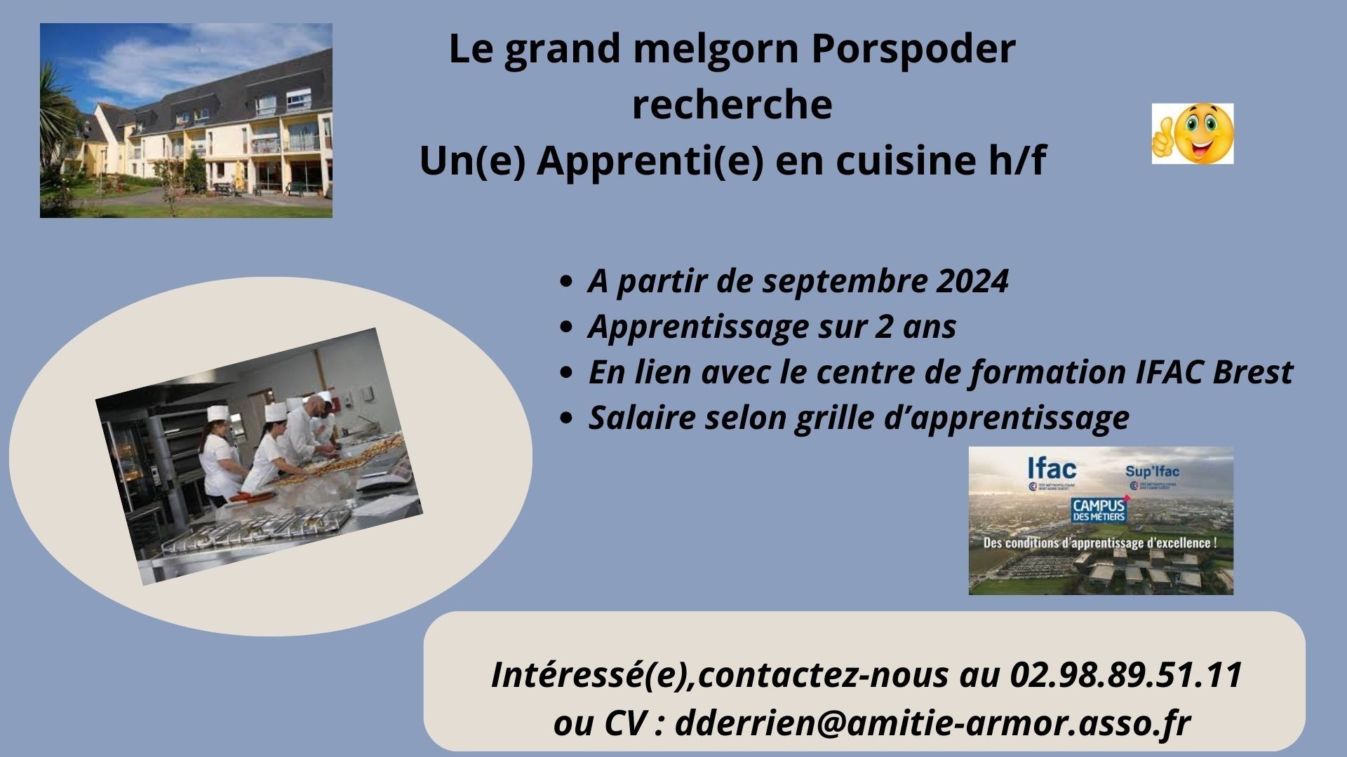 LE Grand Melgorn Apprenti Cuisine