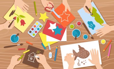 C.A.P à l'Ouest ! Atelier créatif enfants pendant la fête de la route touristique à Landunvez