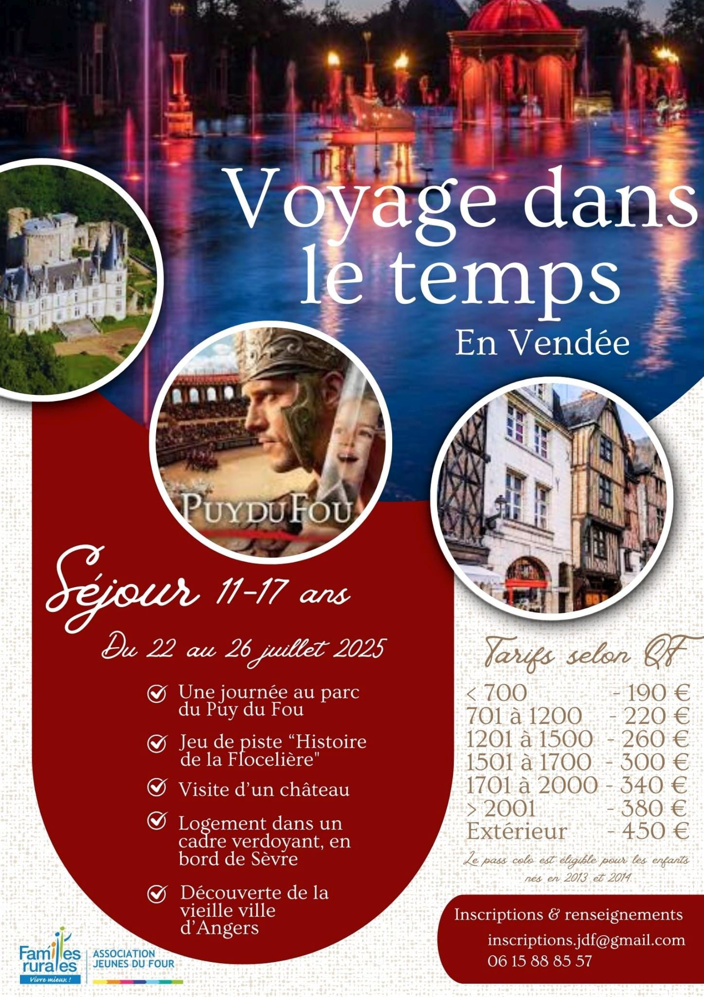 Séjour Juillet 11 17 Ans 2025