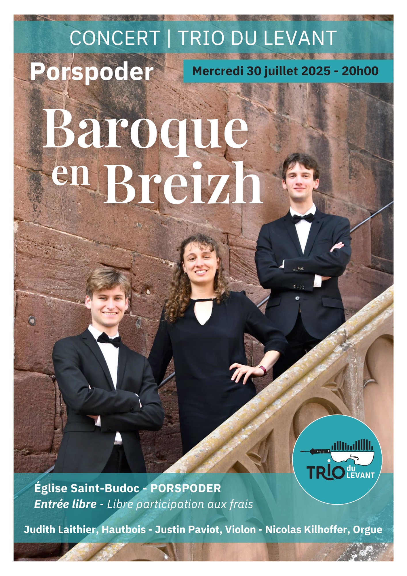 Concert Trio Du Levant Porspoder 30 Juillet