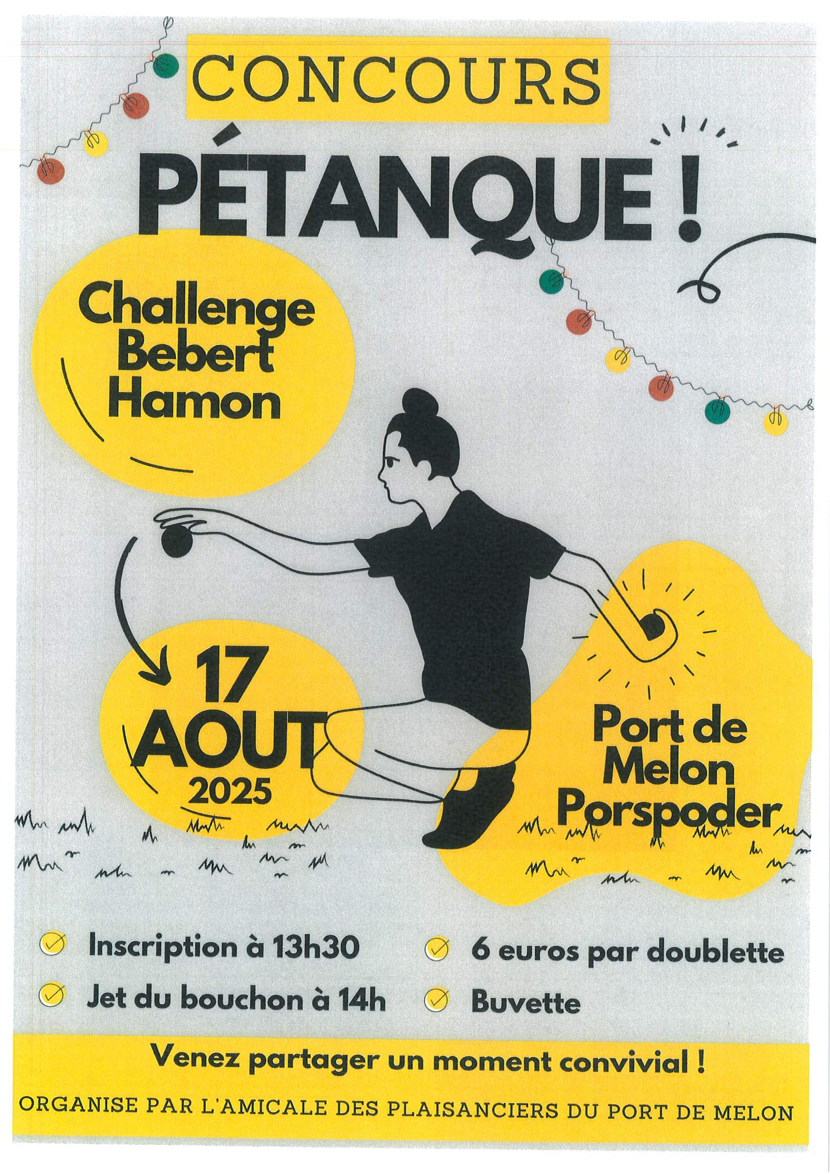Concours De Pétanque