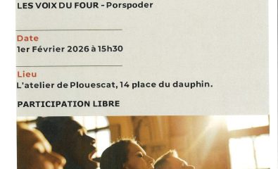 Les Voix du Four de Porspoder chantent pour France Parkinson