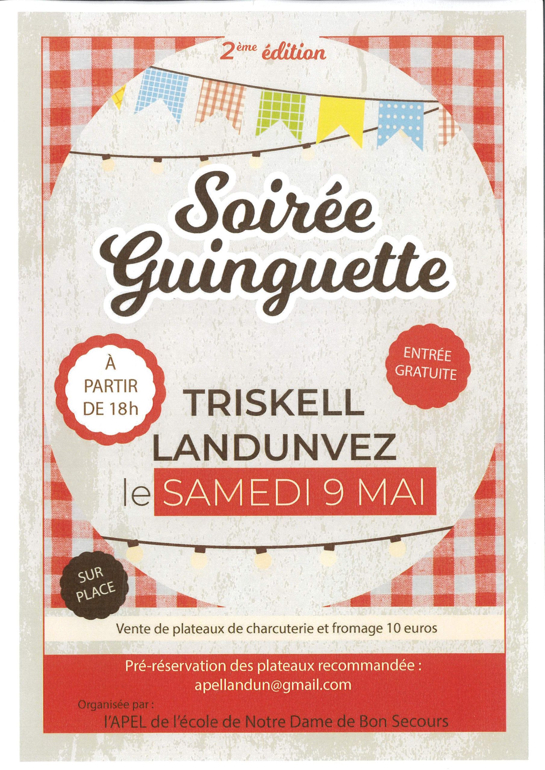 Soirée Guinguette